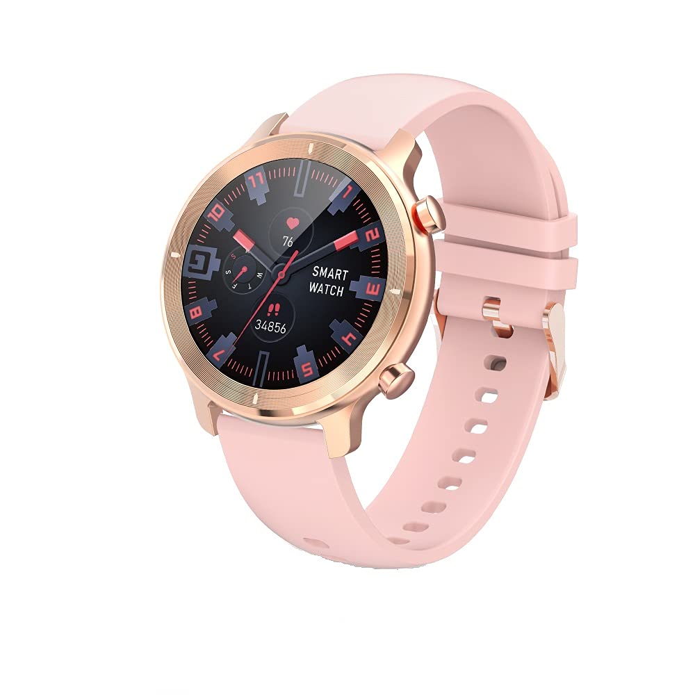 French Connection Pink Silicone Unisex Smartwatch R4-A