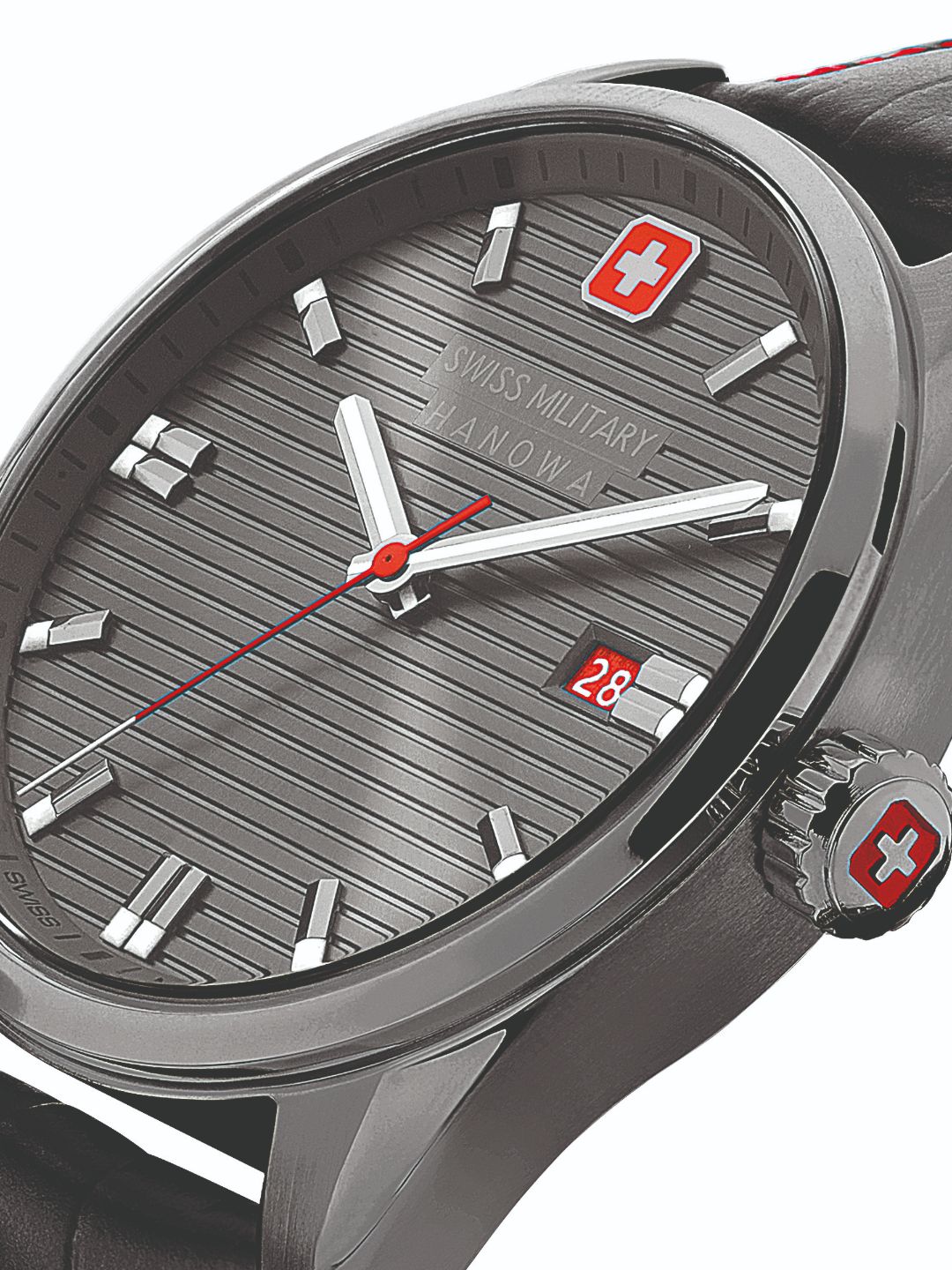 Swiss Military Hanowa SMWGB2200140 - Swiss Made Round Grey watch for men