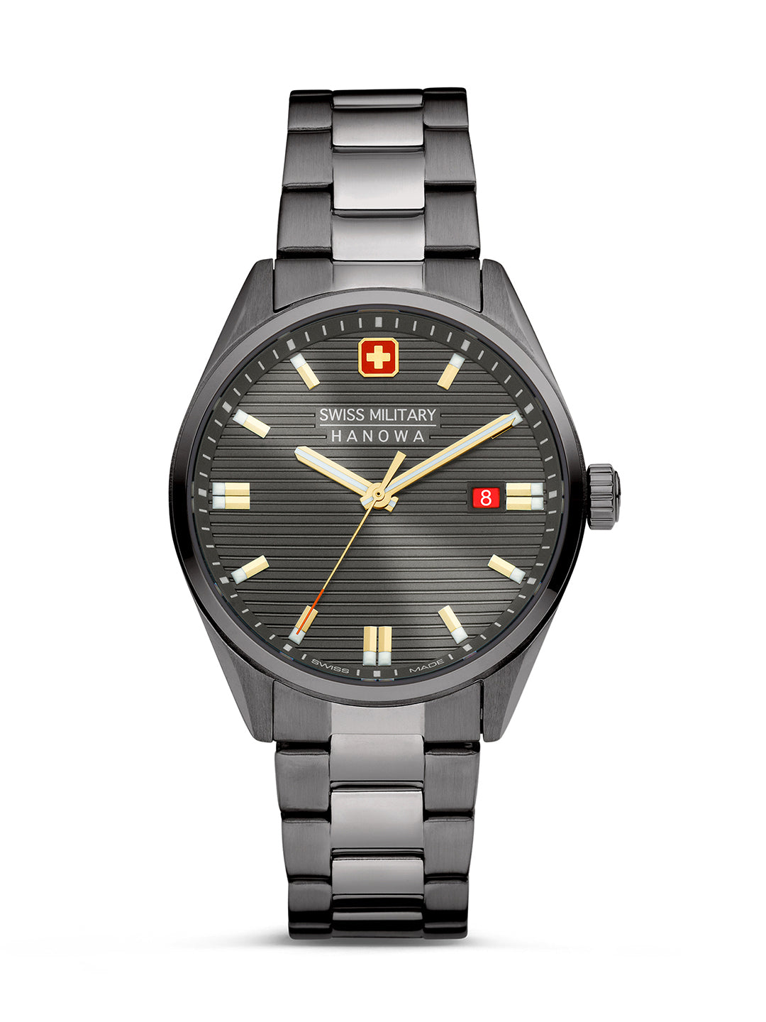 Swiss Military Hanowa SMWGH2200141 - Swiss Made Round Grey watch for men