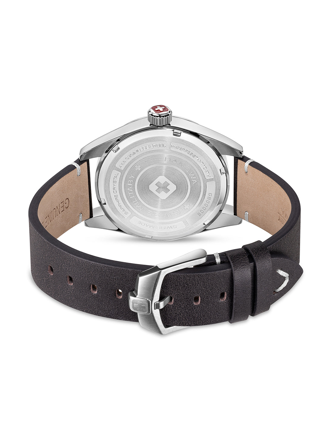 Swiss Military Hanowa SMWGA2100404 - Swiss Made Round Olive watch for men