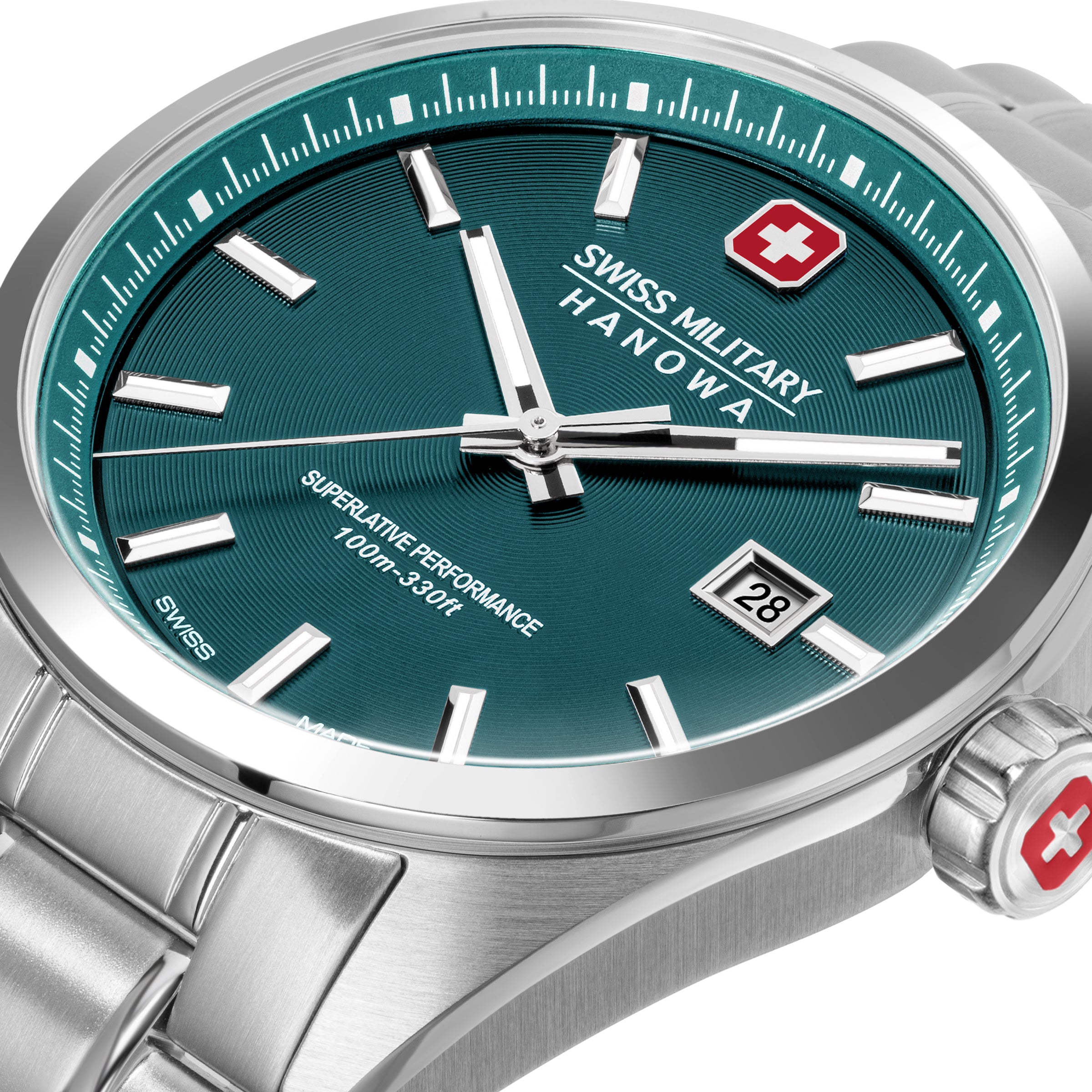 Swiss Military Hanowa SMWGH0004104 ROADRUNNER ADVANCED - swiss made Oval Blue watch for men