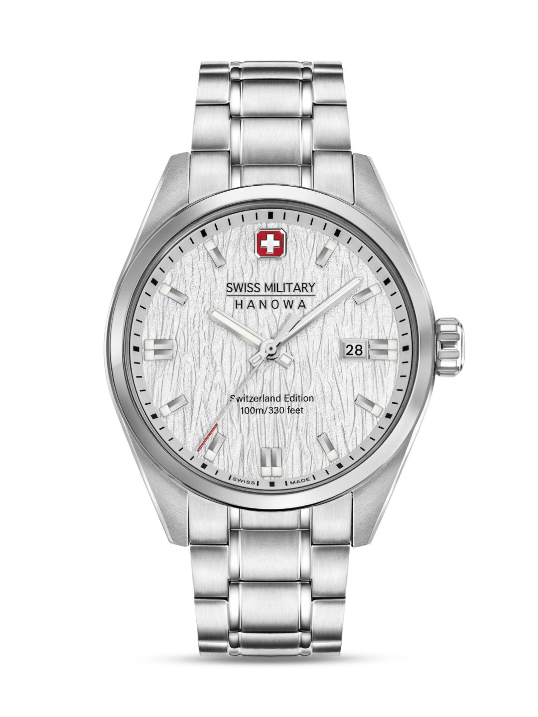 Swiss Military Hanowa SMWGH0004601 FLAGSHIP X - swiss made Round Silver watch for men
