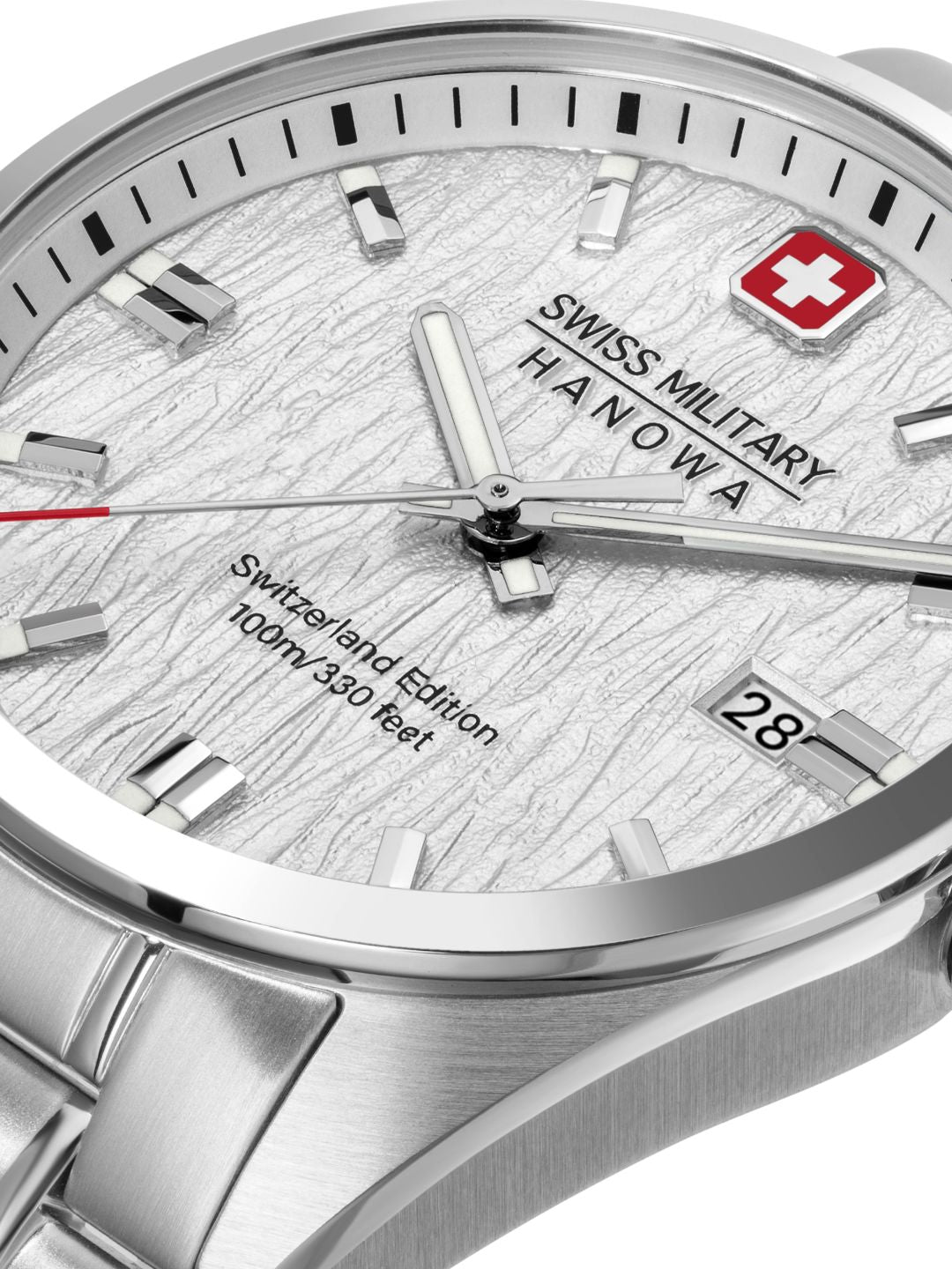 Swiss Military Hanowa SMWGH0004601 FLAGSHIP X - swiss made Round Silver watch for men