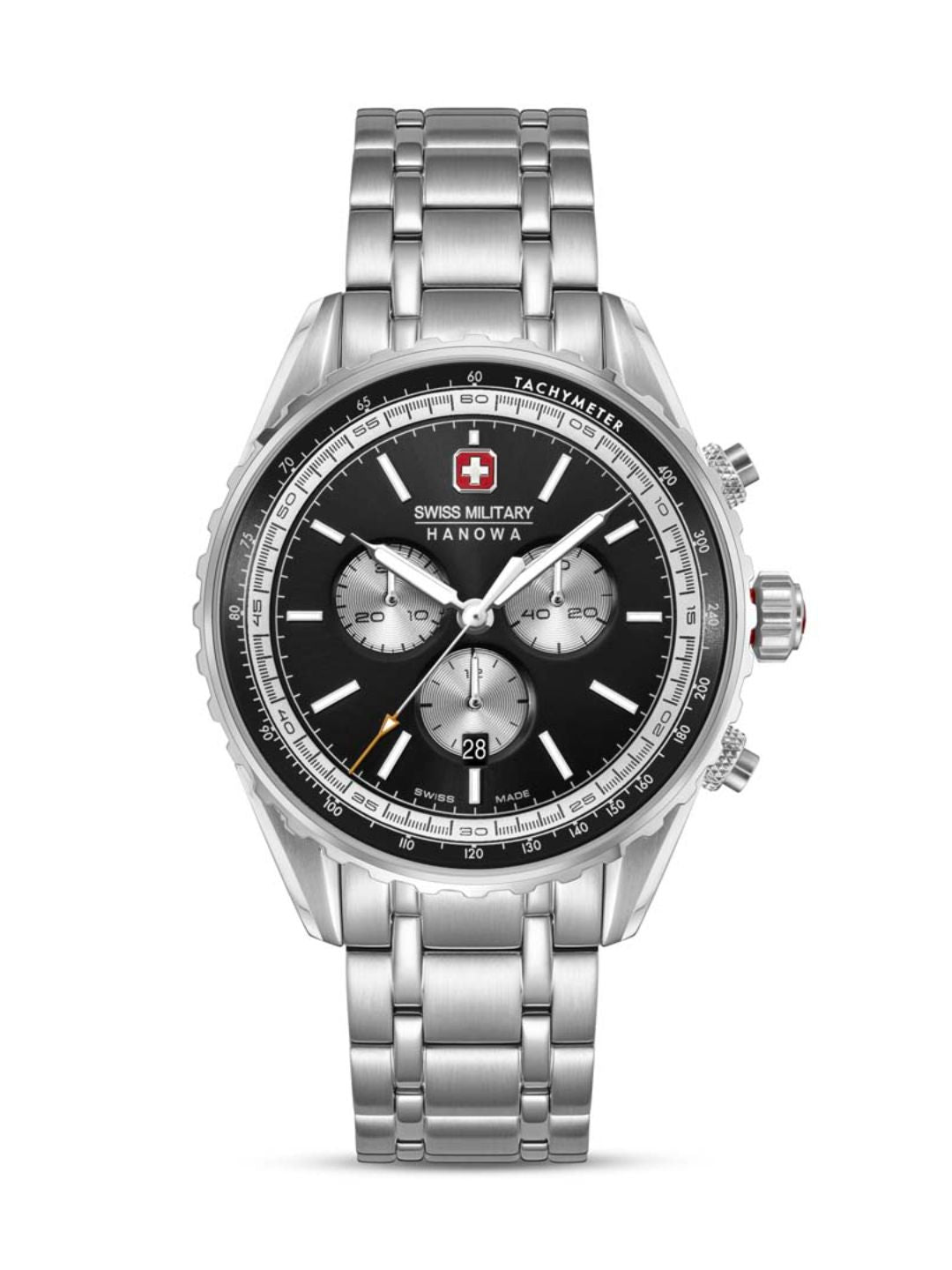 Swiss Military Hanowa SMWGI0000309 AFTERBURN CHRONO - swiss made Round Black Chronograph - Watch for men