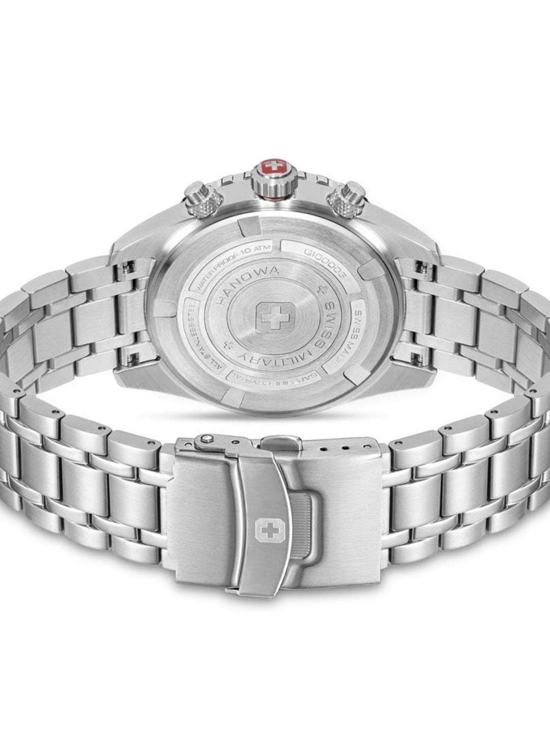 Swiss Military Hanowa SMWGI0000309 AFTERBURN CHRONO - swiss made Round Black Chronograph - Watch for men