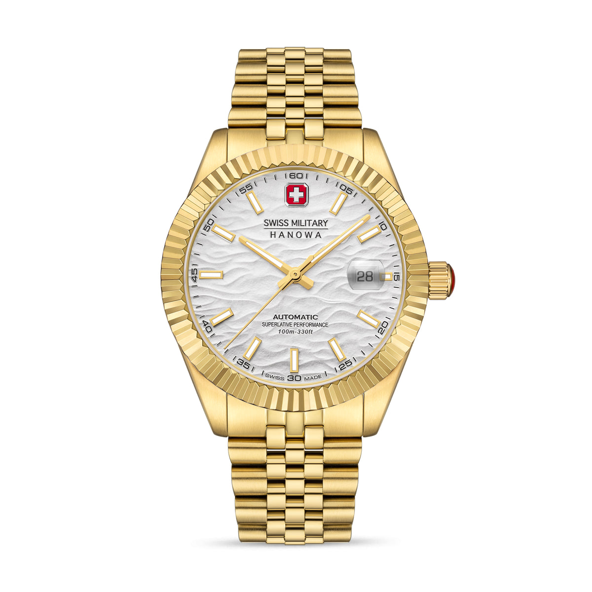 Swiss Military Hanowa SMWGL0005410 MASTER DILIGENTER - Swiss Made Round Silver Automatic - Watch for men