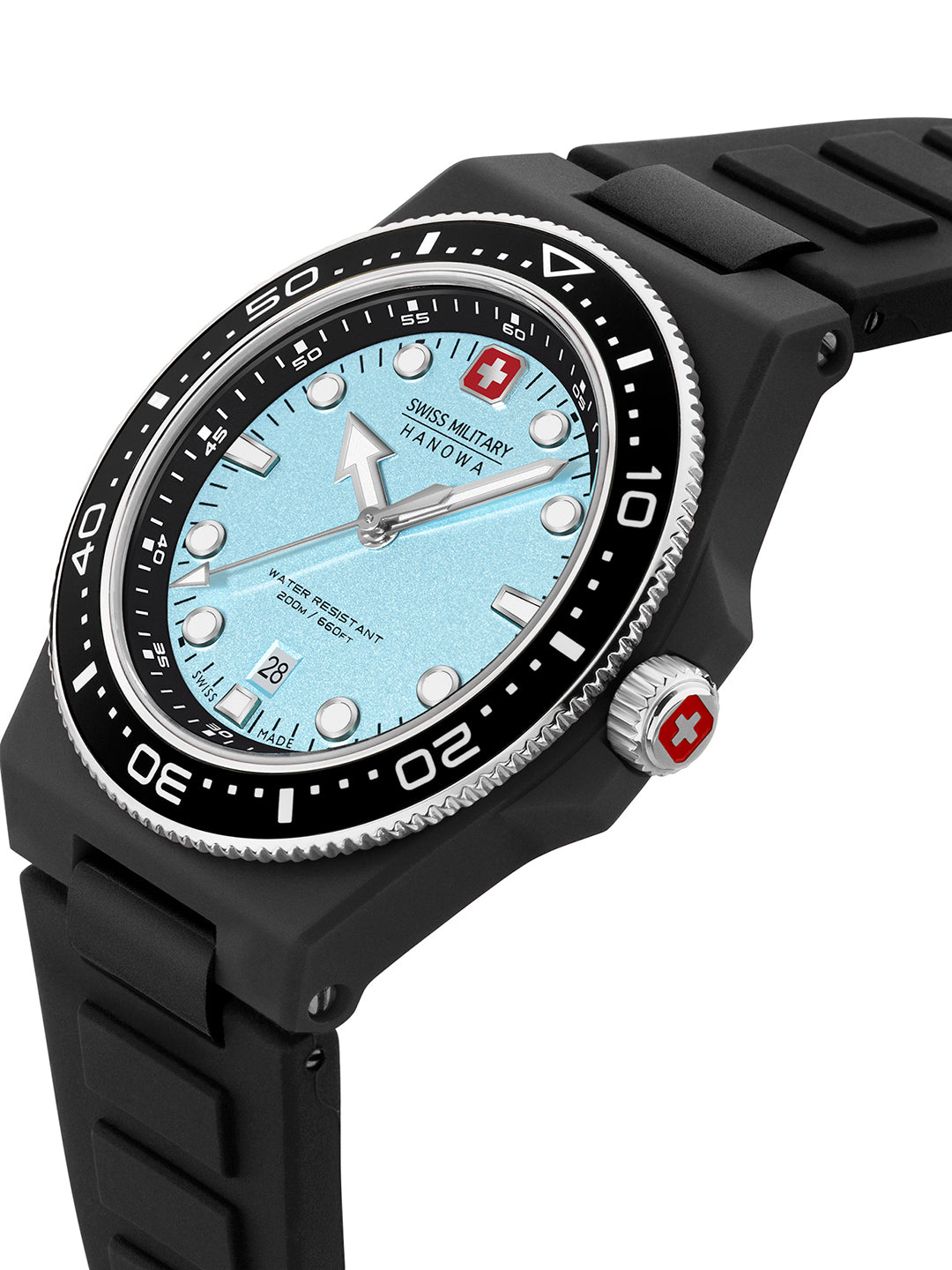 Swiss Military Hanowa SMWGN0001186 - Swiss Made Round Blue watch for men