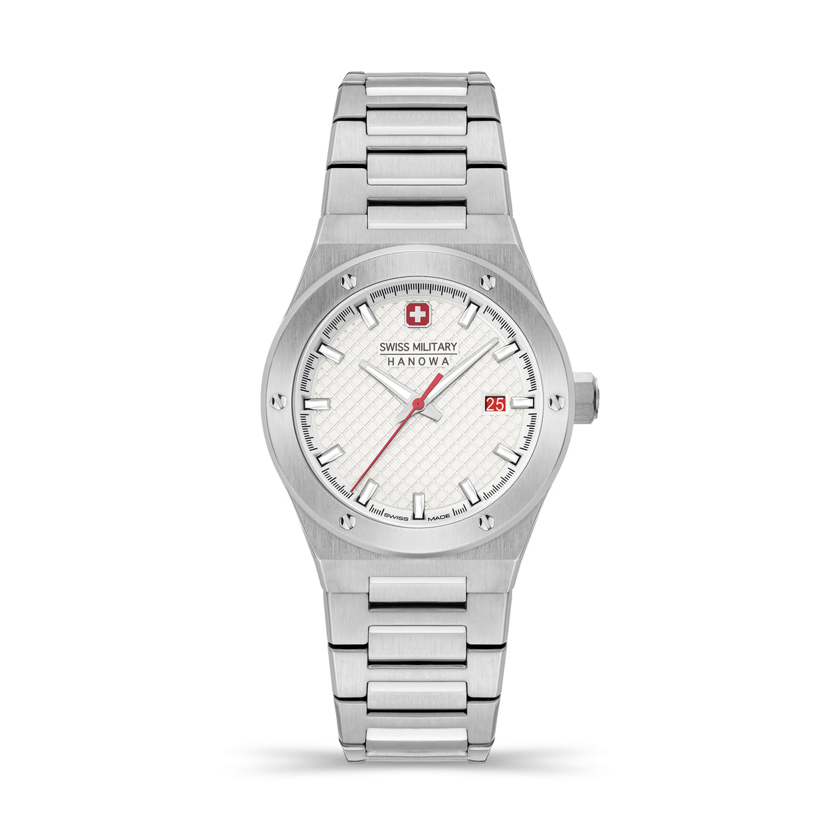 Swiss Military Hanowa Sidewinder Lady White Dial Analog Watch for Women - SMWLH2101801