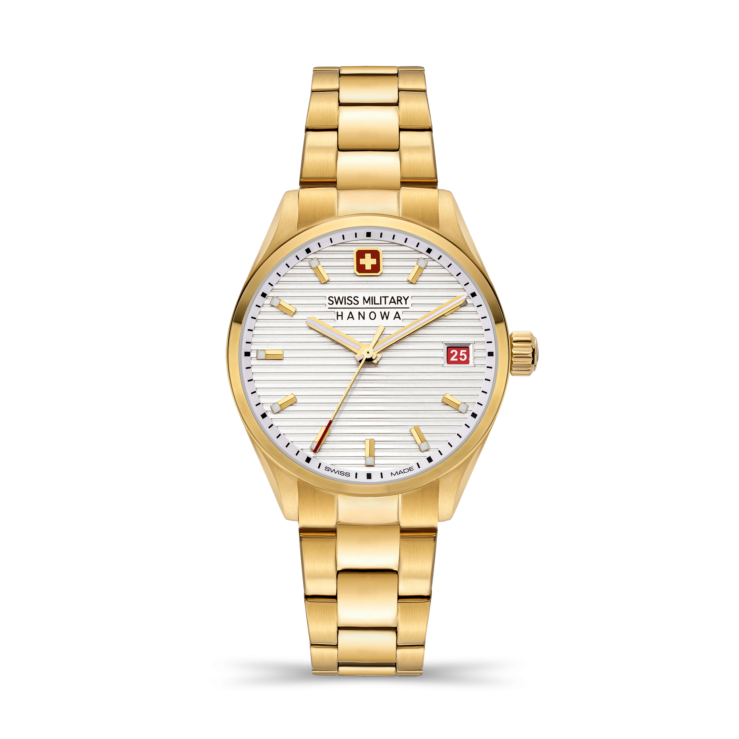 Swiss Military Hanowa Roadrunner Lady Silver Dial Analog Watch for Women - SMWLH2200210