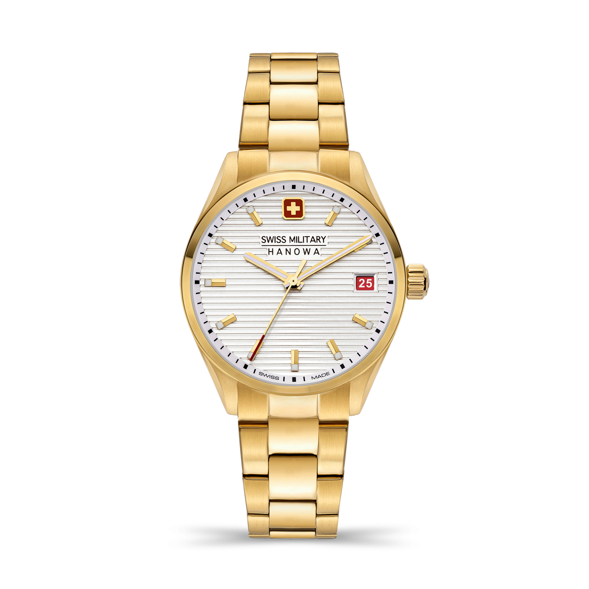 Swiss Military Hanowa Roadrunner Lady Silver Dial Analog Watch for Women - SMWLH2200210