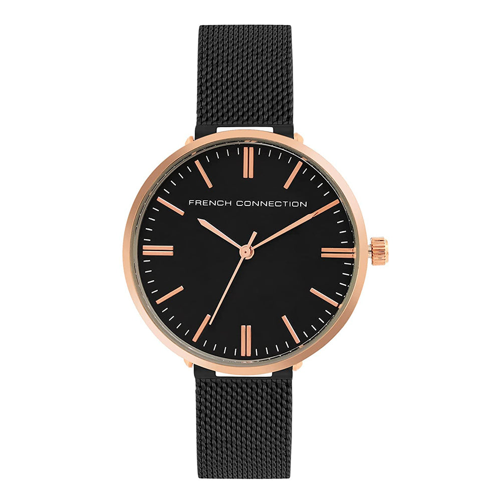 French Connection Analog Black Dial Women's Watch-FCS002D