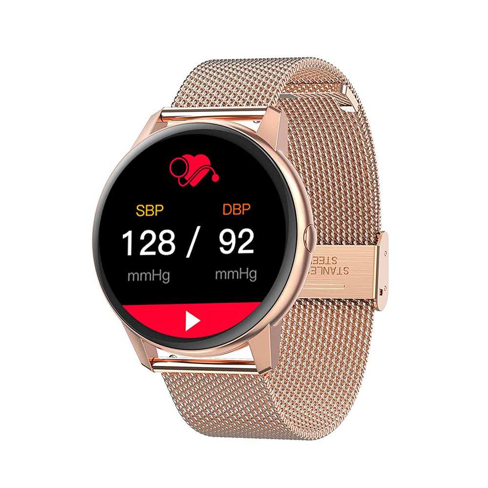 French Connection Rose Gold Unisex Smartwatch R3-A Pro