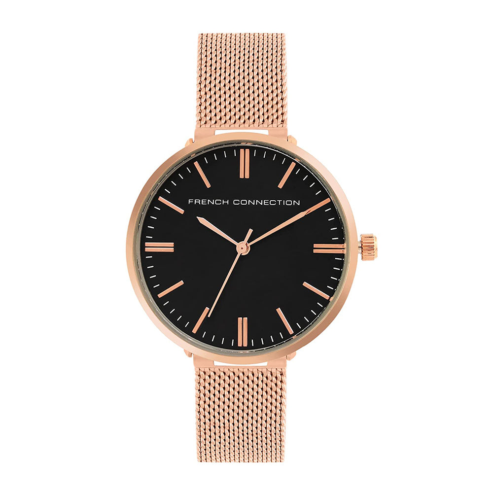 French Connection Analog Black Dial Women's Watch-FCS002E