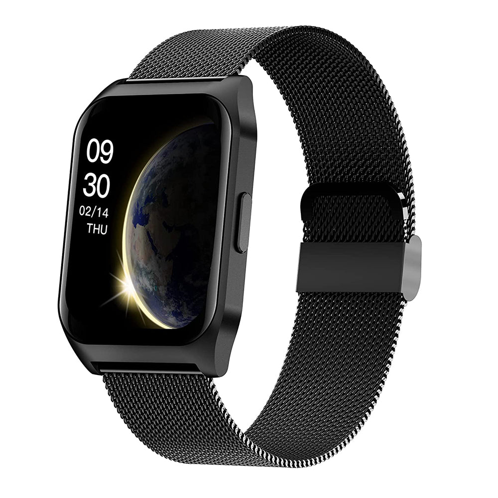 French Connection Black Men's Smart watch E17-A SmartMan