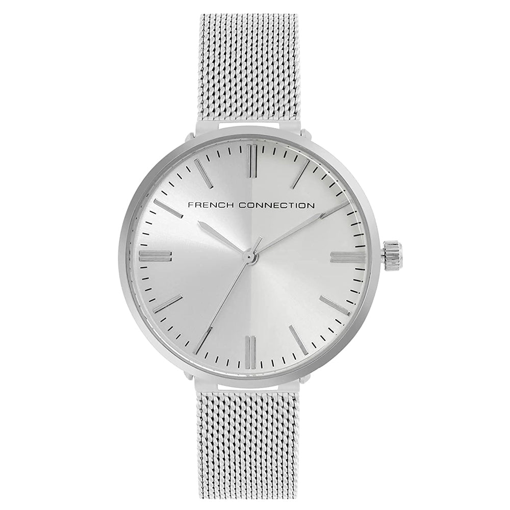 French Connection Analog Silver Dial Women's Watch-FCS002A