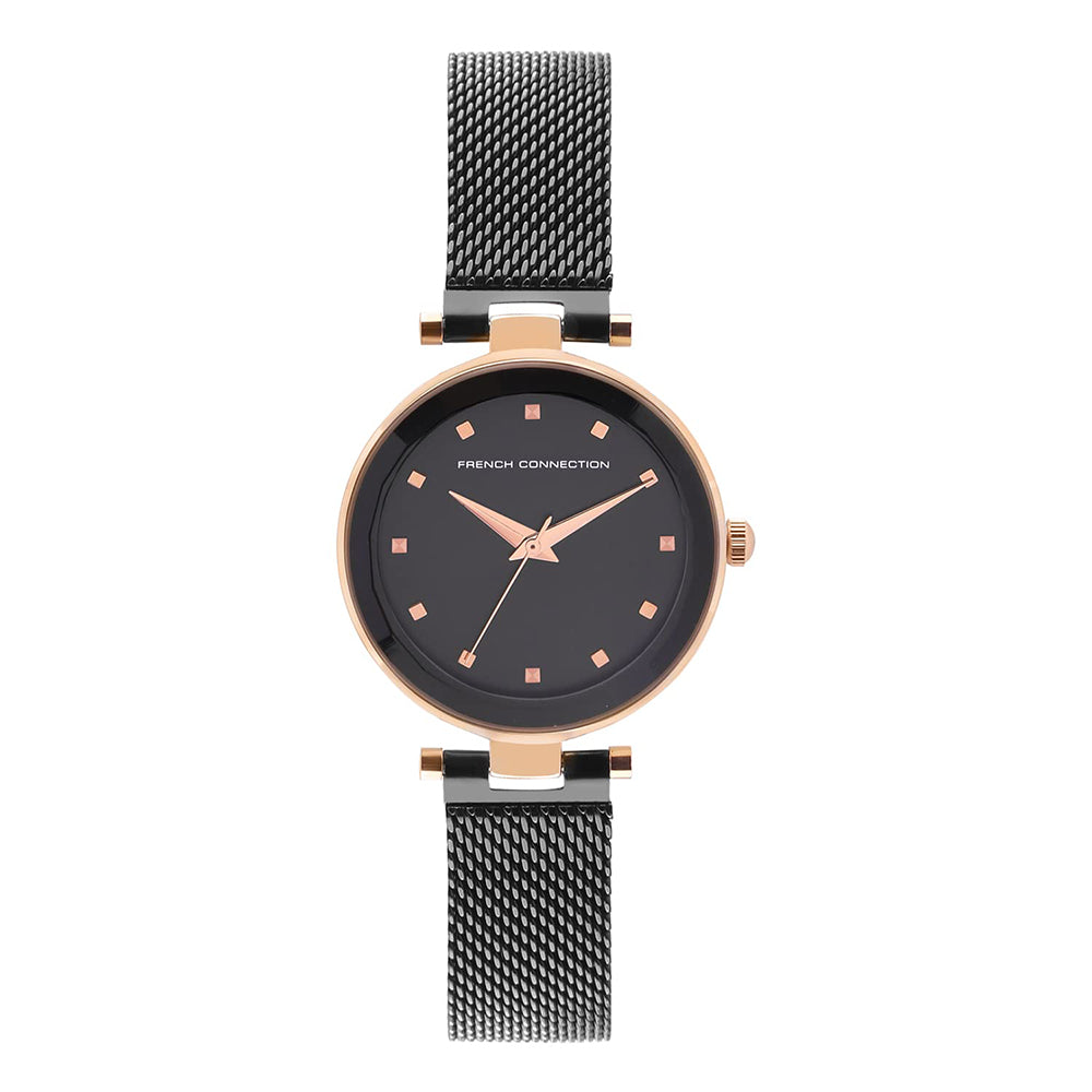 French Connection Analog Black Dial Women's Watch-FCN00029E