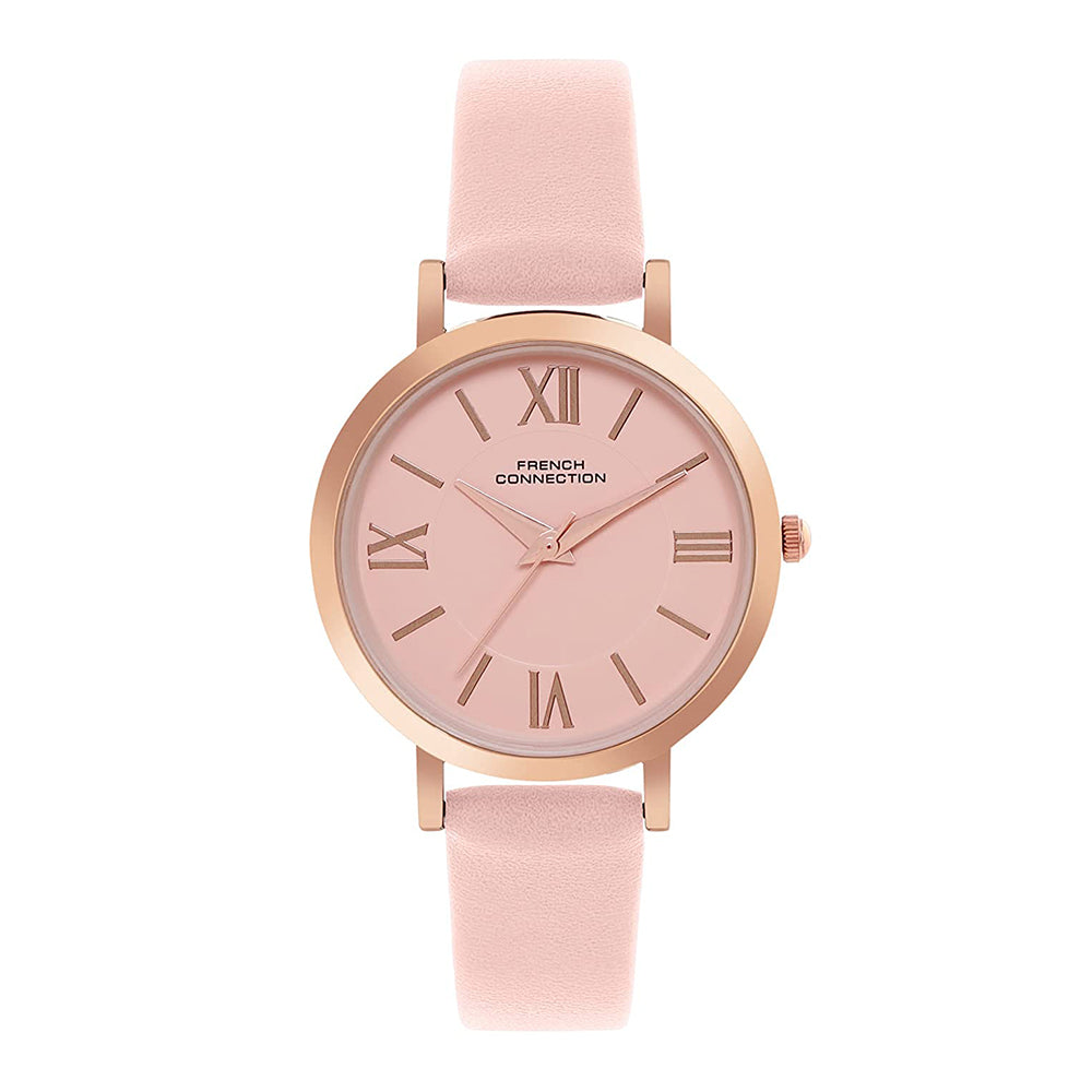French Connection Analog Pink Dial Women's Watch-FCN00037E
