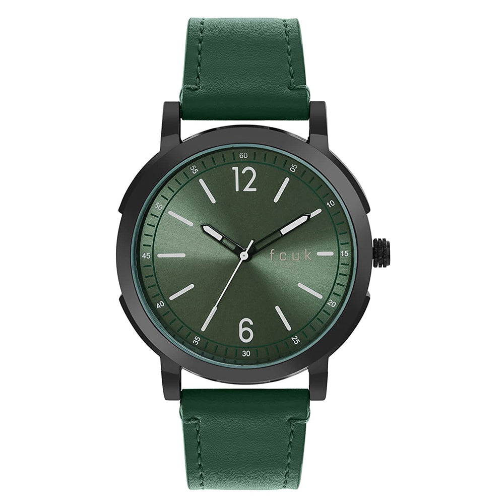 FCUK Analog Green Dial Men's Watch - FK00010B