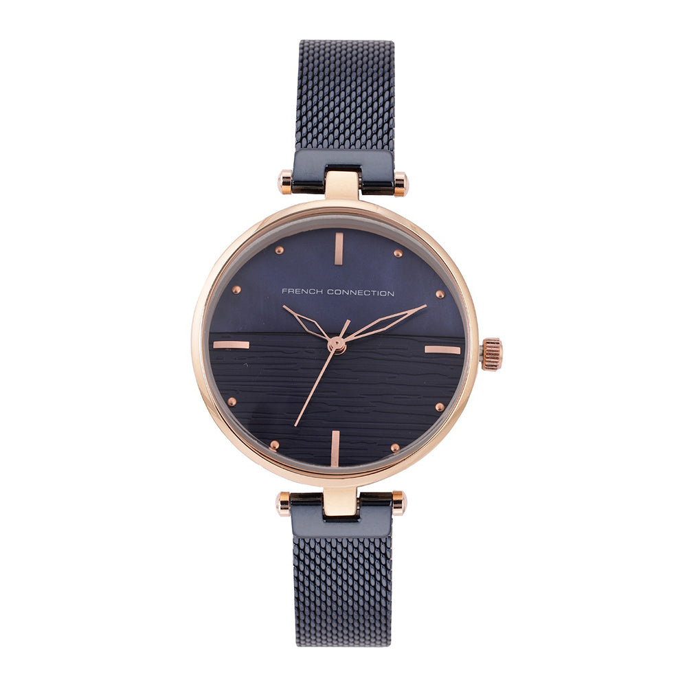 French Connection Analog Blue Dial Women's Watch-FCN00030E