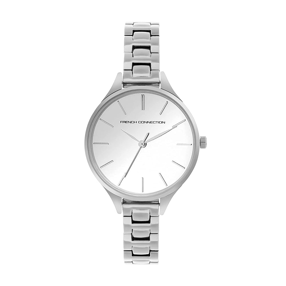 French Connection Analog Silver Dial Women's Watch-FCS003A