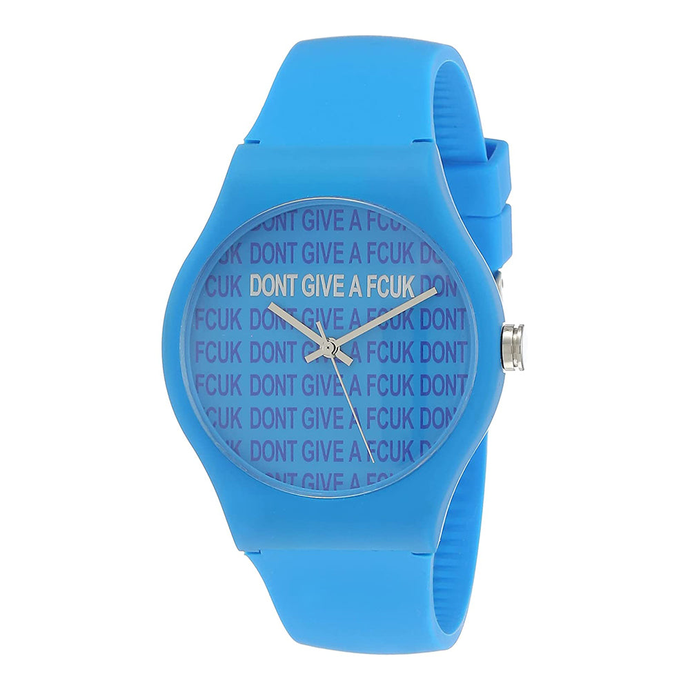 FCUK Analog Blue Dial Unisex-Adult's Watch-FC173U