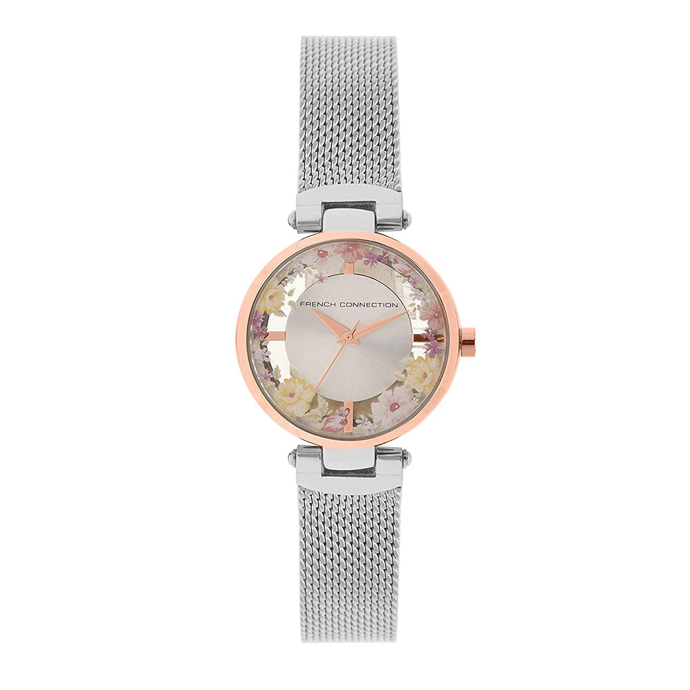 French Connection Analog Silver Dial Women's Watch-FCL0003E