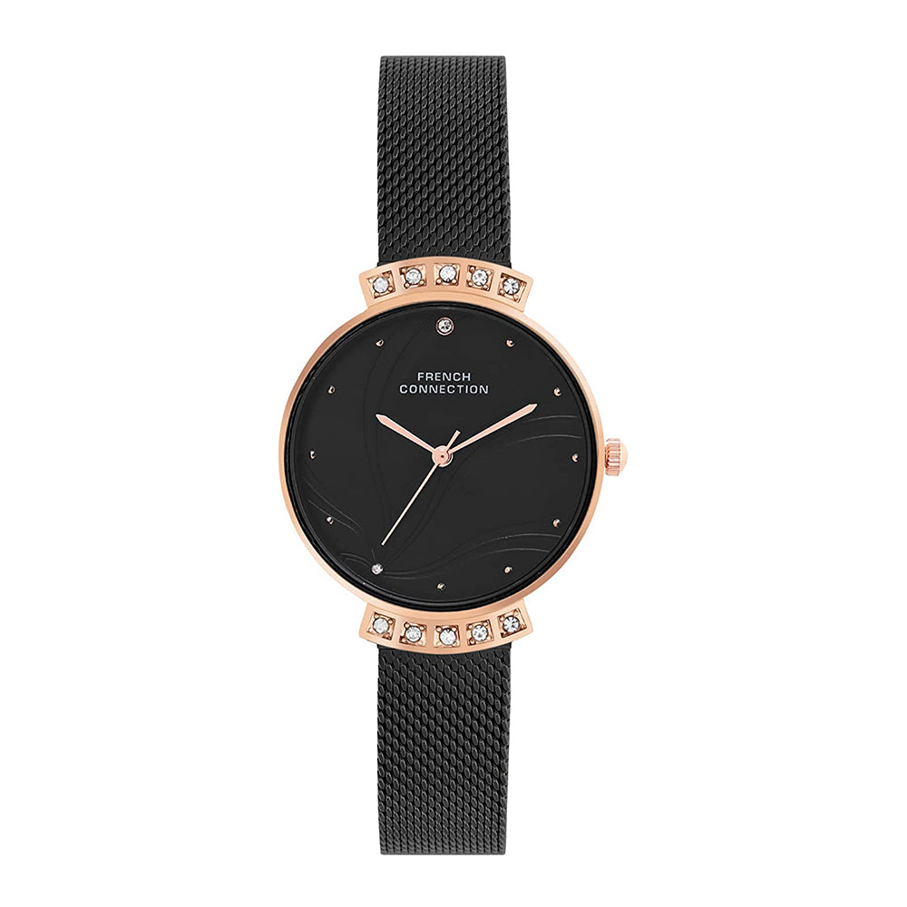 French Connection Analog Black Dial Women's Watch-FCN00032B