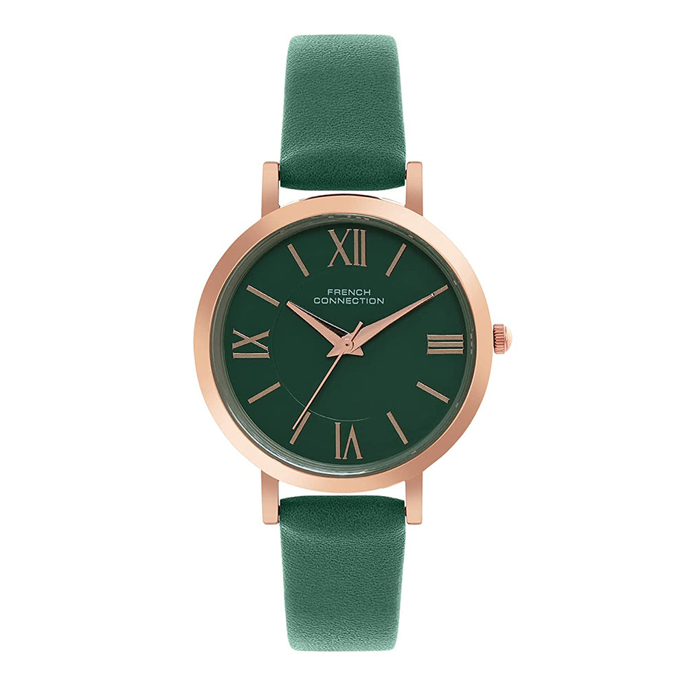 French Connection Analog Green Dial Women's Watch-FCN00037A