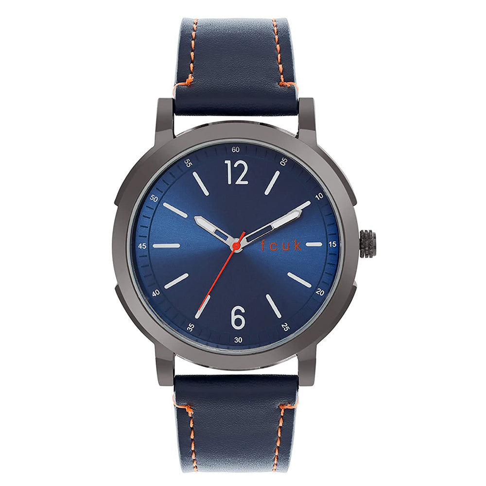 FCUK Analog Blue Dial Men's Watch - FK00010E