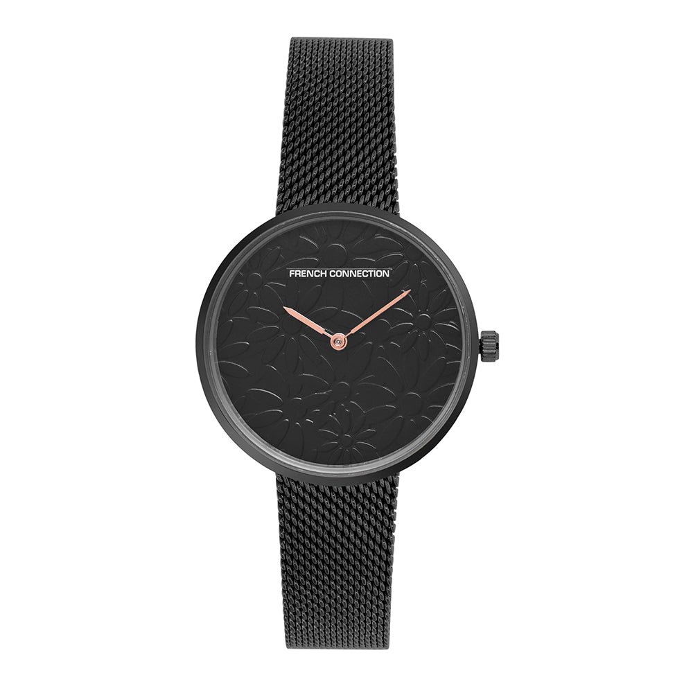 French Connection Analog Black Dial Women's Watch-FCN00024A