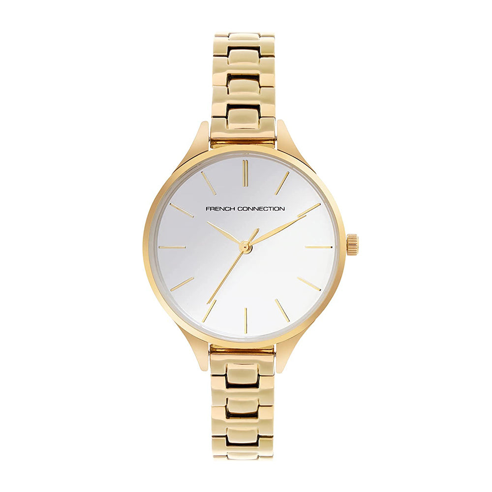 French Connection Analog Silver Dial Women's Watch-FCS003B
