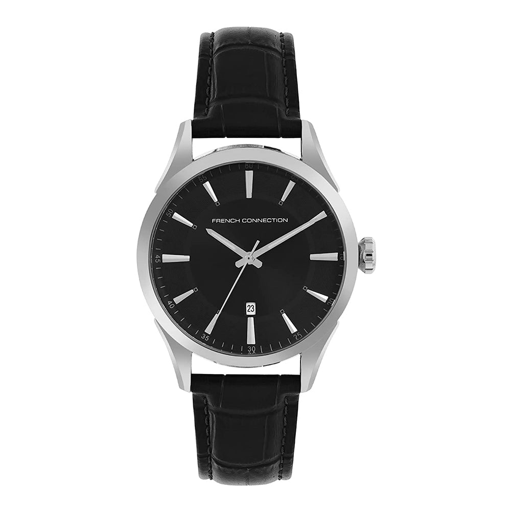 French Connection FCP31S Etienne Black Dial Men's Analog Watch