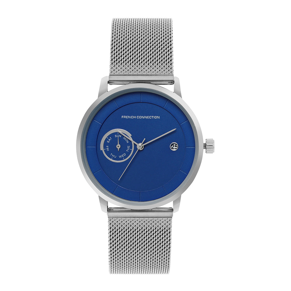 French Connection FCN00025A Picasa Blue Dial Men's Analog Watch