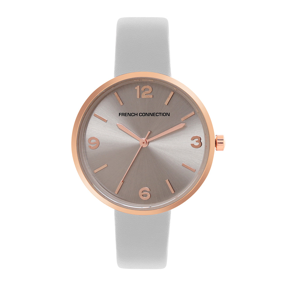 French Connection Analog Grey Dial Women's Watch-FCN00019B