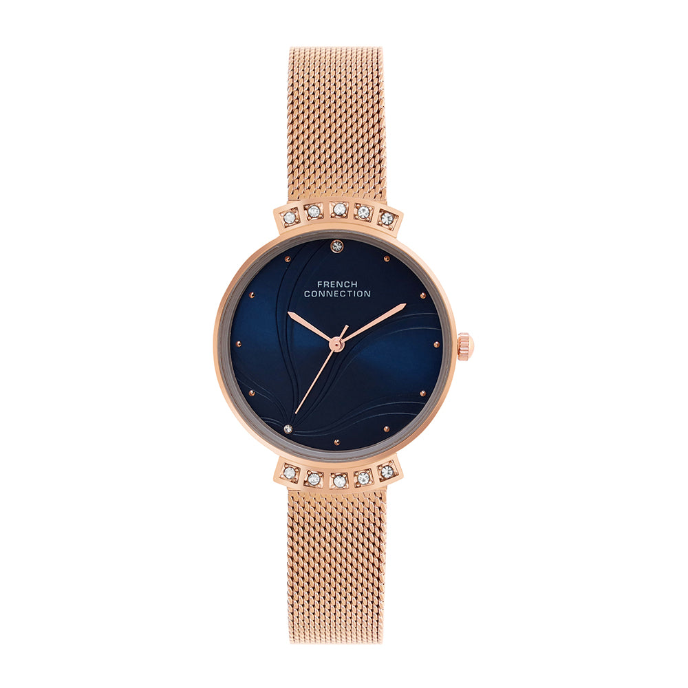 French Connection Analog Blue Dial Women's Watch-FCN00032A