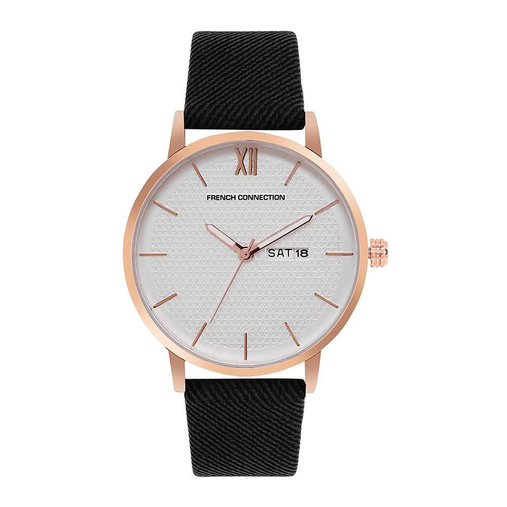 French Connection Analog Silver Dial Men's Watch-FCN00034G