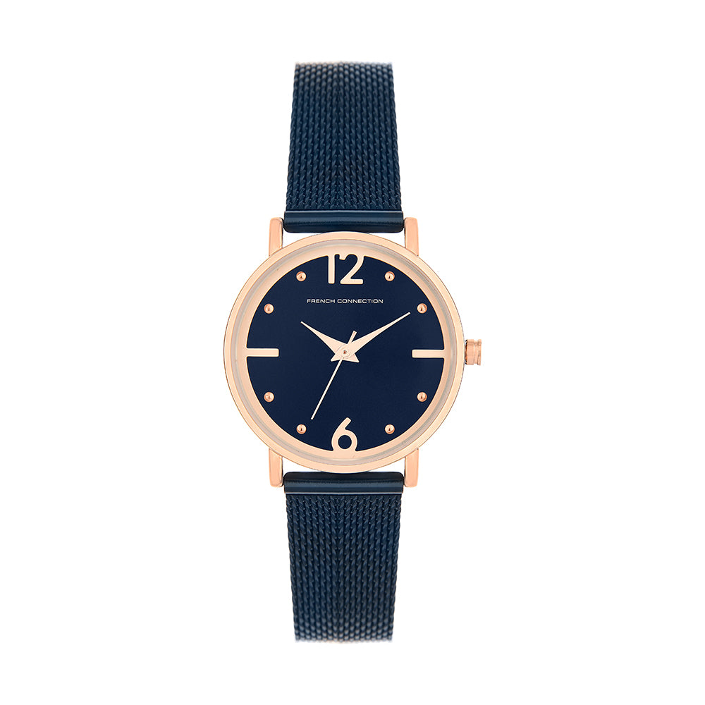 French Connection Analog Blue Dial Women's Watch-FCN0006A-R