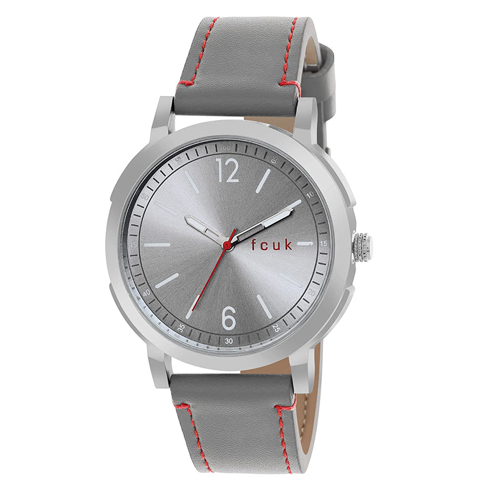 FCUK Analog Black Dial Men's Watch-FK0010D