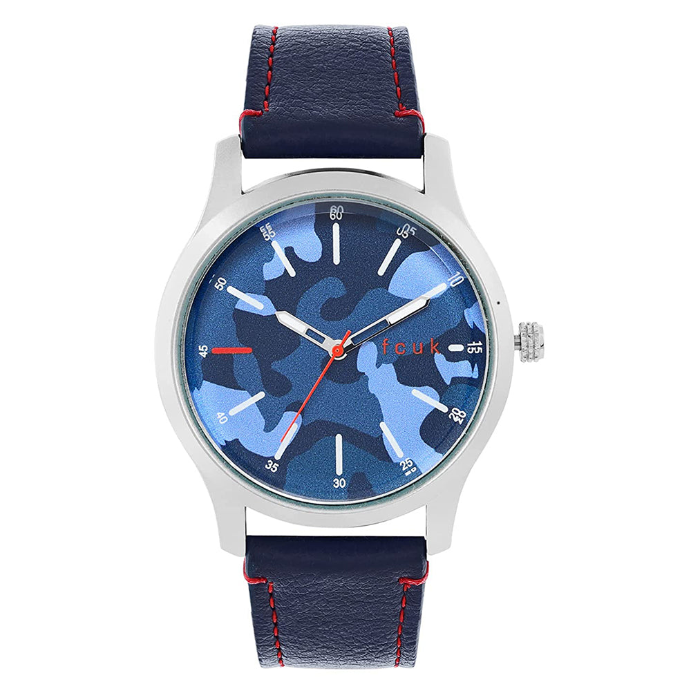 FCUK Analog Blue Dial Men's Watch - FK00011A