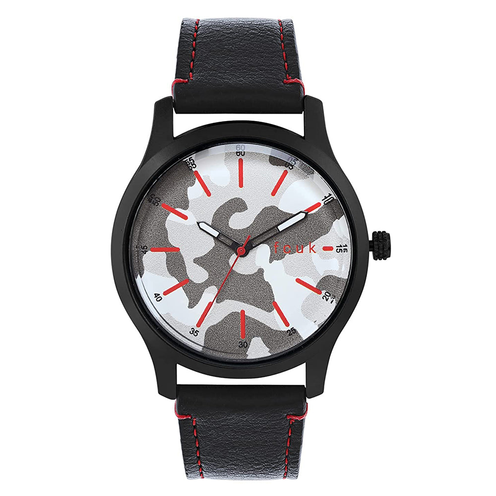 FCUK Analog Grey Dial Men's Watch - FK00011C