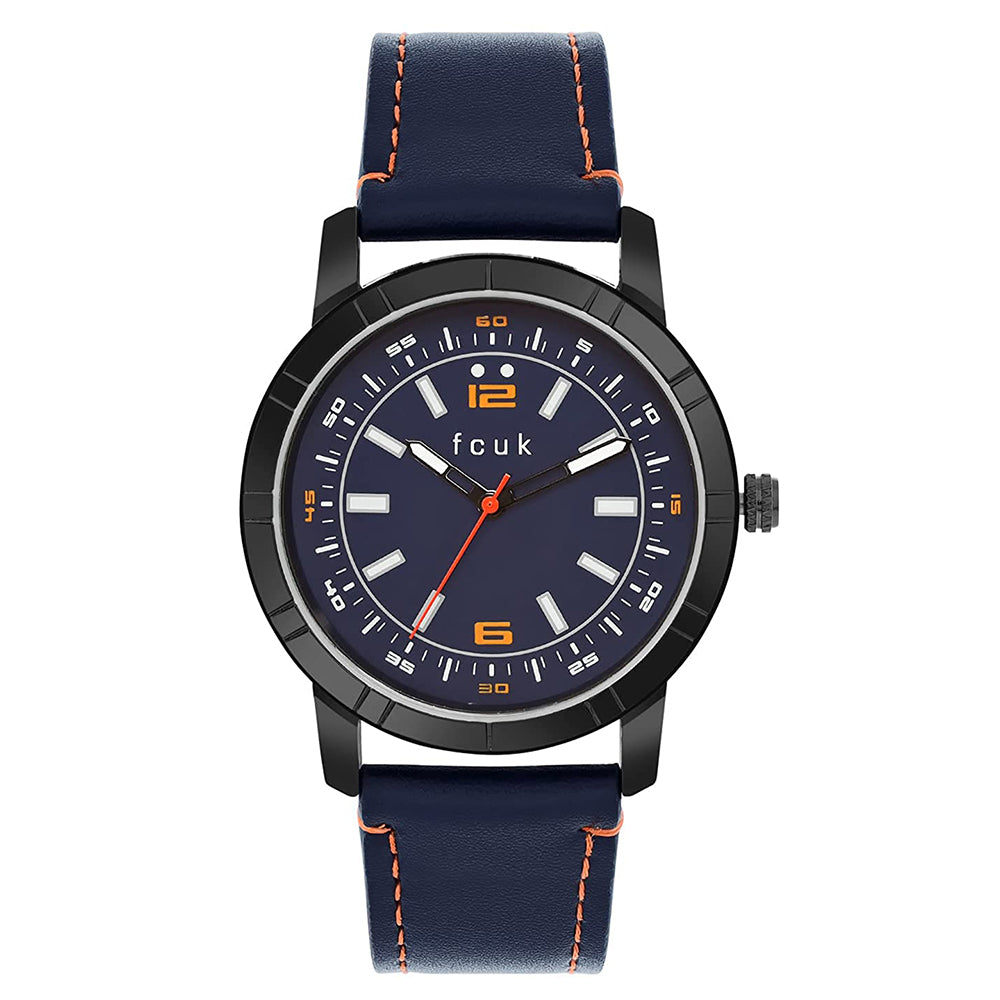 FCUK Analog Blue Dial Men's Watch - FK00012B