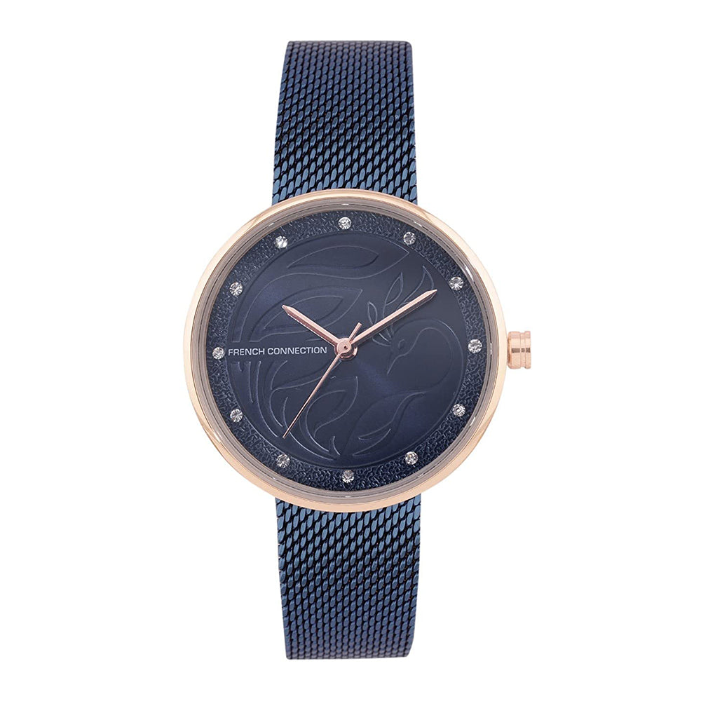 French Connection Analog Blue Dial Women's Watch-FCN00038I