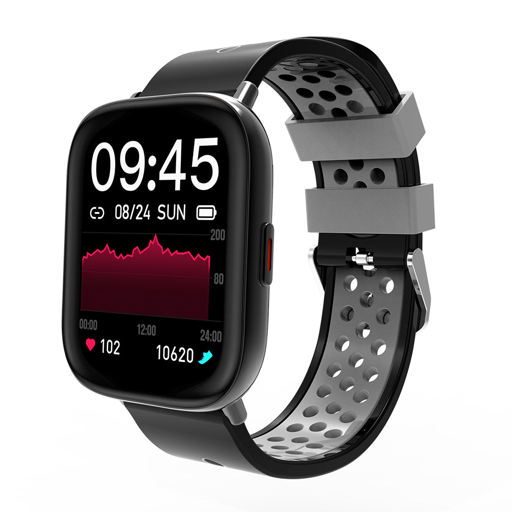 FCUK Fit Pro Full touch Bluetooth Calling Grey Smart watch-FCUK009H