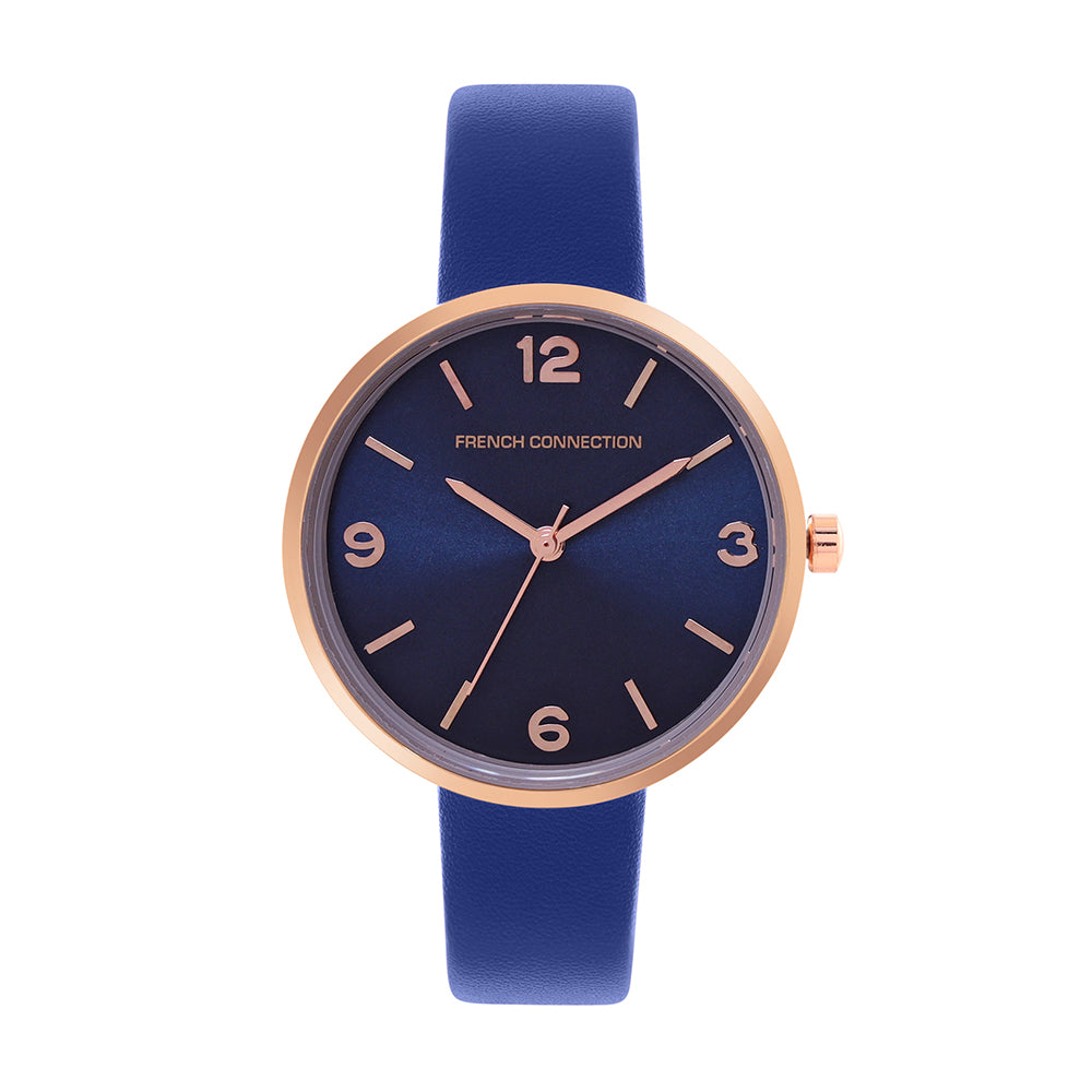 French Connection Analog Blue Dial Women's Watch-FCN00019F