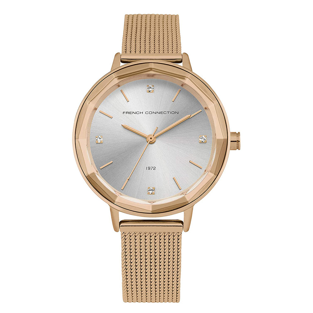 French Connection Analog Red Dial Women's Watch-FC1318RGM-C