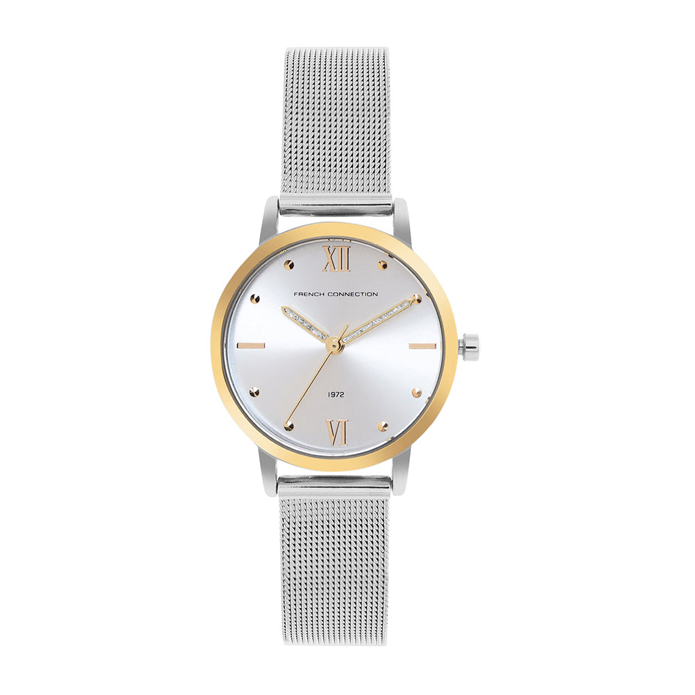 French Connection Analog Silver Dial Women's Watch-FCE20TM