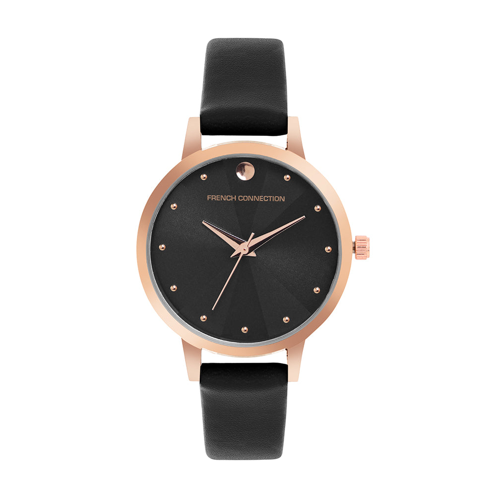 French Connection Analog Black Dial Women's Watch-FCN00017G