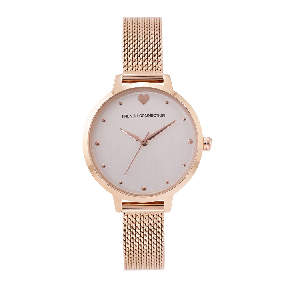 French Connection Analog Silver Dial Women's Watch-FCN00018B