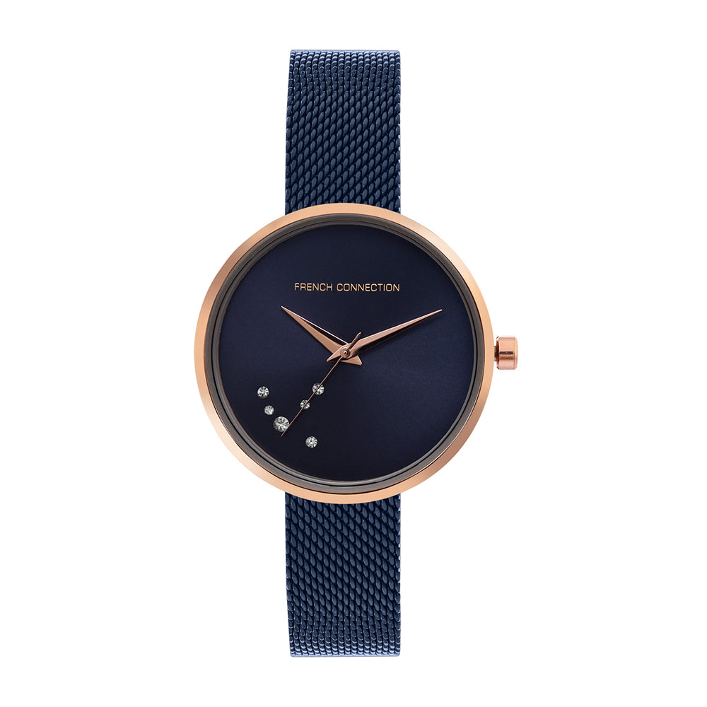 French Connection Analog Blue Dial Women's Watch-FCL23-C