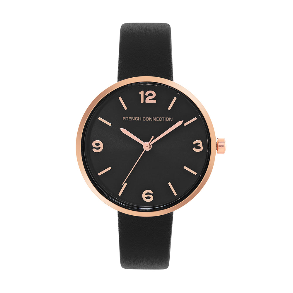 French Connection Analog Rose Gold Dial Women's Watch-FCN00019E
